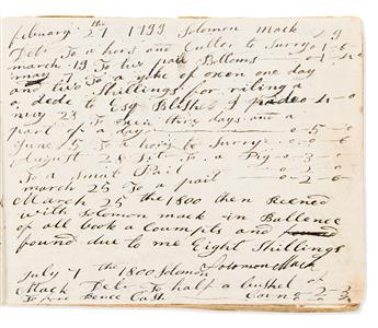 (MORMONS.) Personal letter from Joseph Smith's maternal grandmother Lydia Mack, among papers of his New Hampshire uncle.